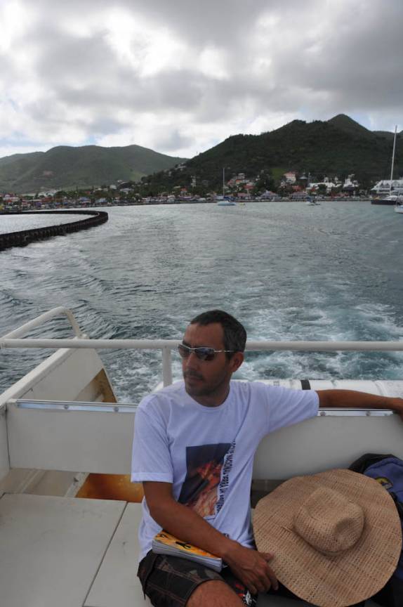Deixando Marigot, em St. Martin, para Anguilla